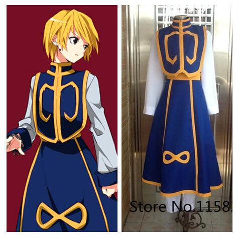 Hunter x hunter Kurapika Kurta Cosplay Costume Custom Made