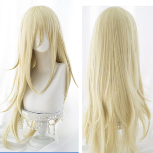 Angels of Death Cosplay Wig Rachel Gardner Ray Blonde Long Straight Synthetic Hair