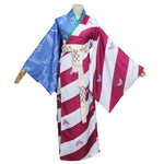 Load image into Gallery viewer, Inuyasha Kagura Kimono Cosplay Costume
