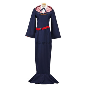 Little Witch Academia Lotte Yanson Dress Uniform Outfit Anime Cosplay Costumes