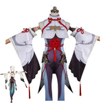 Load image into Gallery viewer, Game Genshin Impact Cosplay Shenhe Shenli Cosplay Costume Shenhe Dress Outfit Halloween Uniform Carnival Costumes

