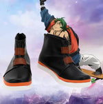 Load image into Gallery viewer, SK8 the Infinity Joe Kojiro Nanjo Cosplay Boots Black Leather Shoes Custom Made
