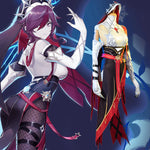 Load image into Gallery viewer, Game Genshin Impact Rosalia Battle Cosplay Costume Dress Gorgeous Outfit  Halloween
