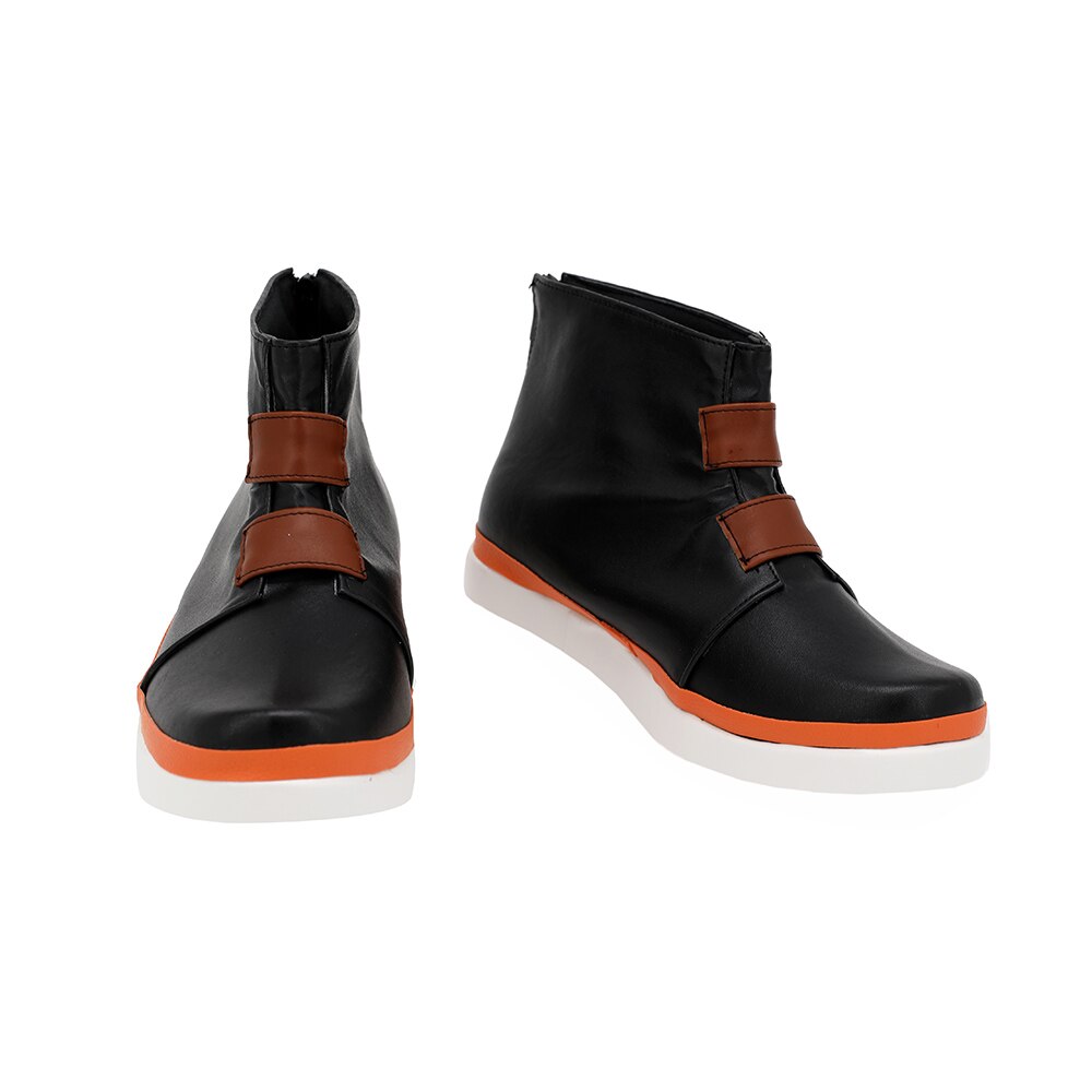SK8 the Infinity Joe Kojiro Nanjo Cosplay Boots Black Leather Shoes Custom Made