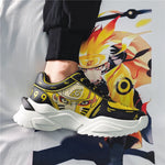 Load image into Gallery viewer, NARUTO Shoes Men Uzumaki Naruto Sneakers Anime &amp; Comic Casual Shoes Cosplay Kurama Shoes Sneaker Cool
