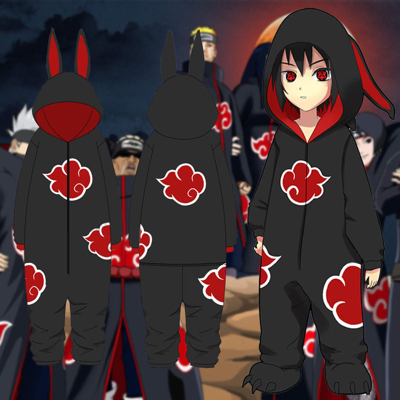 Naruto: Shippuden Akatsuki Red Cloud Anime Throw Blanket | 60 x 45 Inches -  Walmart.com