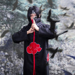 Load image into Gallery viewer, Naruto Akatsuki /Uchiha Itachi Cosplay Halloween Christmas Party Costume Cloak Cape
