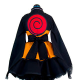 Load image into Gallery viewer, Naruto Shippuden Uzumaki Naruto Female Lolita Kimono Dress Cosplay Costume - fortunecosplay
