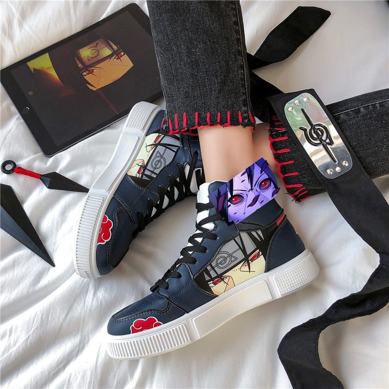 Cool Anime Men shoes Casual Shoes Comic Sneakers Men Cosplay Print  Patchwork Shoes Sports School Shoes: Buy Online at Best Price in UAE -  Amazon.ae