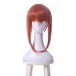 Load image into Gallery viewer, Doki Doki Literature Club Monika Orange Long Straight Ponytail Cosplay Wigs 95cm
