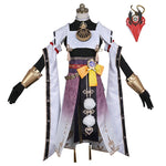 Load image into Gallery viewer, New Game Genshin Impact Kujou Sara Cosplay Costume Women Halloween Outfit
