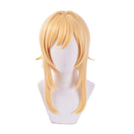 Load image into Gallery viewer, Genshin Impact Traveler Lumine Aether Cosplay Wig
