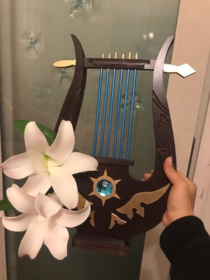Genshin Impact Cosplay Venti Cosplay Prop Harp Accessory