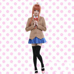 Load image into Gallery viewer, Doki Doki Literature Club Cosplay Sayori Natsuki Yuri Monika School Uniform Cosplay Costume
