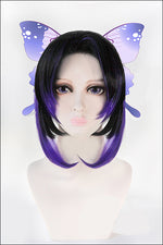 Load image into Gallery viewer, Demon Slayer Kimetsu no Yaiba Cosplay Kochou Shinobu Cosplay Wig
