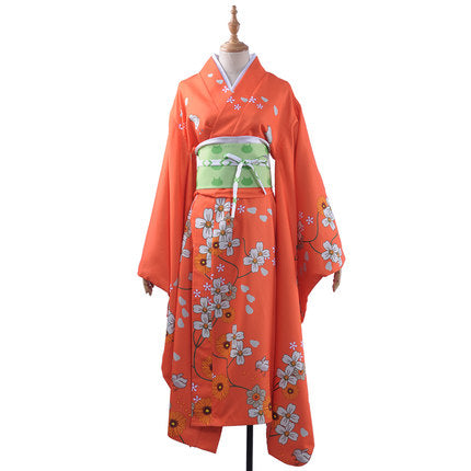 Super Danganronpa 2 Hiyoko Saionji Kimono Costume Full Sets