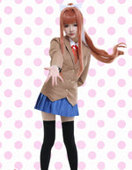 Load image into Gallery viewer, Doki Doki Literature Club Cosplay Sayori Natsuki Yuri Monika School Uniform Cosplay Costume

