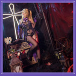 Load image into Gallery viewer, Genshin Impact Fischl Cosplay Costume Game Suit Purple Halloween Party Outfit
