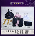 Load image into Gallery viewer, The Journey of Elaina Cosplay Costume Majo no Tabitabi Outfit Purple Halloween Party
