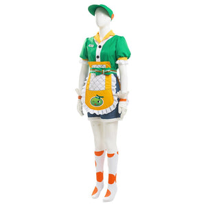 OW Overwatch Mei Cosplay Costume Honeydew Skin Outfit
