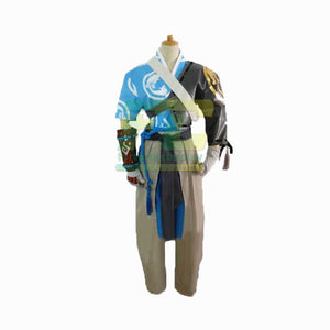 Hanzo Young Master Cosplay Costume Overwatch OW Custom Made - fortunecosplay