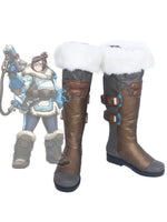 Load image into Gallery viewer, OW Mei Cosplay Boots Shoes Custom Made Any Size
