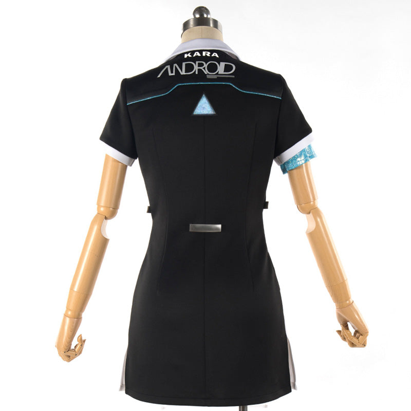 Detroit: Become Human KARA Code AX400 Cosplay Costume Dress