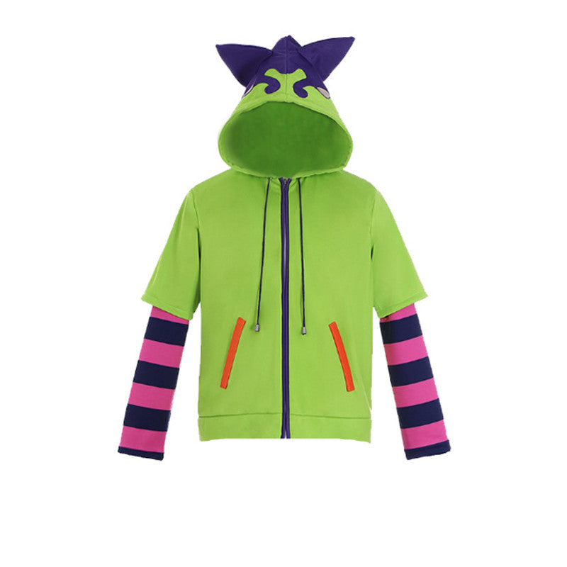 SK8 the Infinity Miya Chinen Hoodie Cosplay Costumes Hooded Zipper Sweatshirt Anime SK Eight Streetwear Pullover Coat