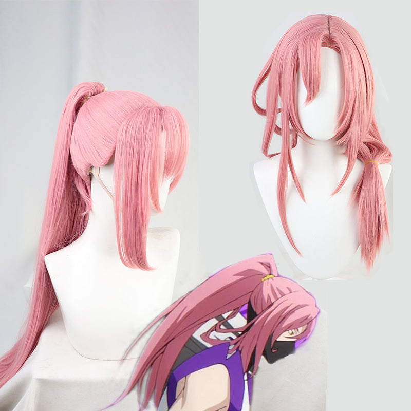 SK8 the Infinity Cherry Blossom Cosplay Wig SK∞ Cosplay Kaoru Wig Pink Long Ponytail Heat Resistant Synthetic Hair