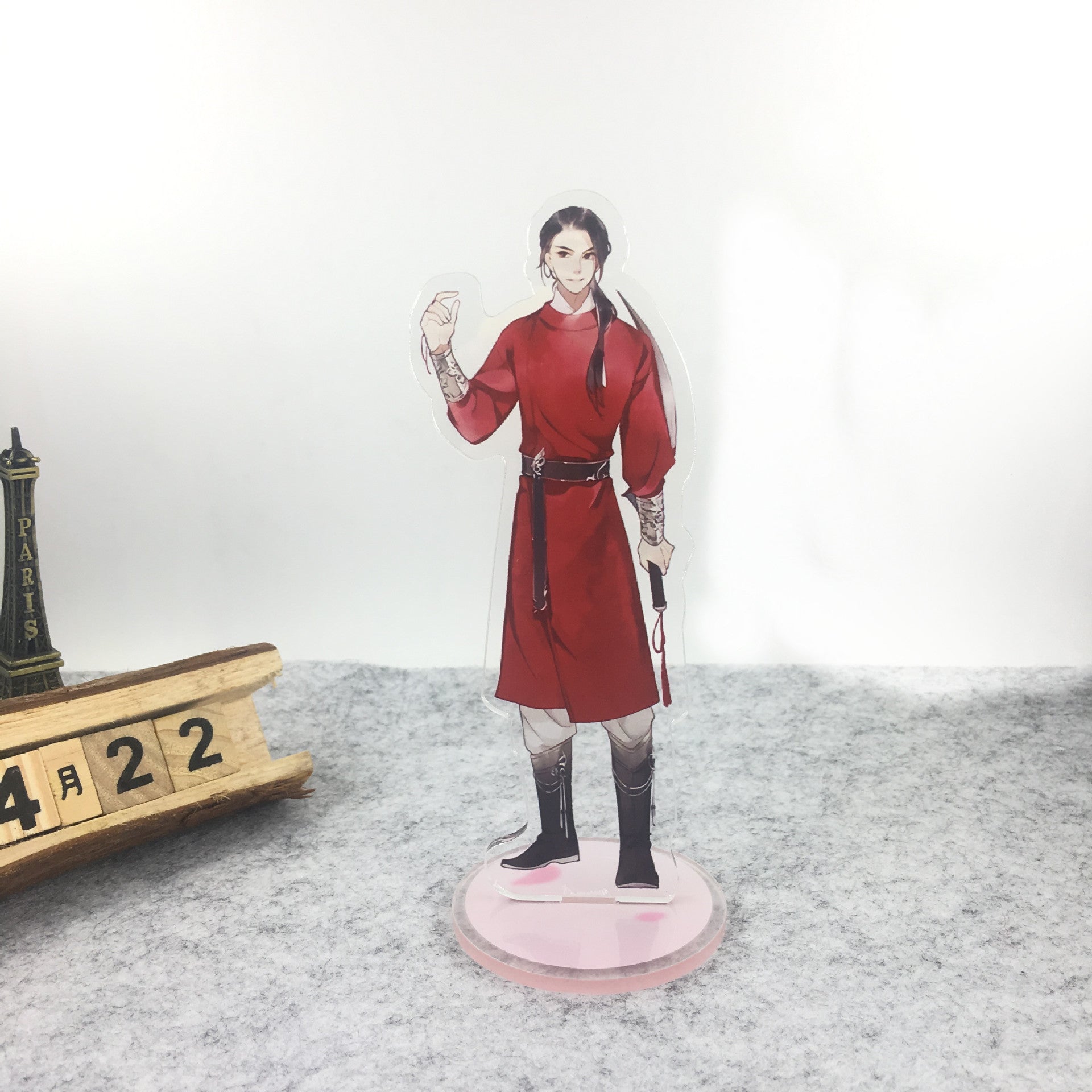 Cartoon Anime Keychain Tian Guan Ci Fu Acrylic Stand Figure Xie Lian Hua Cheng Cute Fun Kawaii