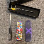 Load image into Gallery viewer, SK8 The Infinity Skateboard Cosplay Finger Skateboard Keychain Hasegawa Ranga Chinen Miya Higa Hiromi Pendant Gift
