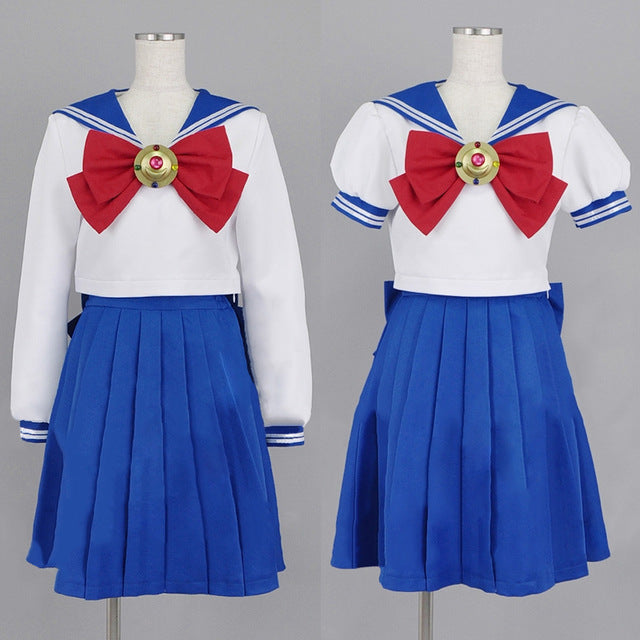 Sailor Moon Cosplay Navy Sailor School Uniform Performance Costumes