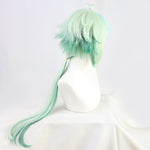 Load image into Gallery viewer, Sucrose Genshin Impact Green Mixed Cosplay Wig
