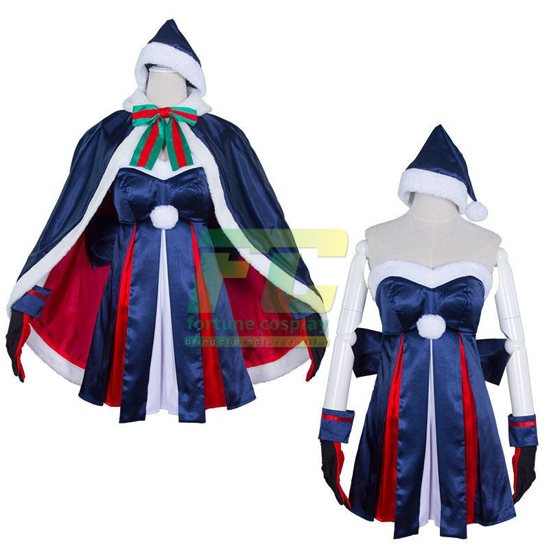 Fate Grand Order Saber Christmas Cosplay Costume - fortunecosplay