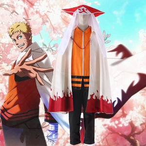 Naruto THE LAST Seventh Hokage Uzumaki Naruto Cosplay Costume –  fortunecosplay