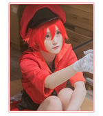 Load image into Gallery viewer, Cells at Work Hataraku Saibou Erythrocite Red Blood Cell Cosplay Costume
