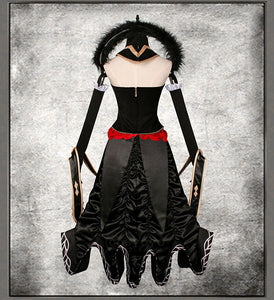 Fate Apocrypha Assassin Queen Figure Semiramis Gothic Dress halloween Cosplay costume - fortunecosplay