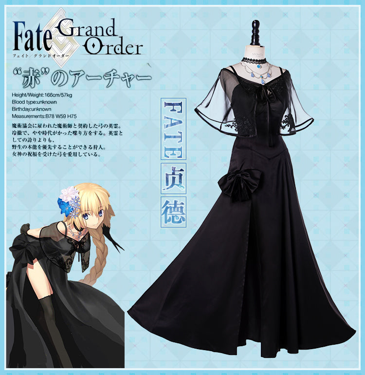 Fate Grand Order Jeanne d'Arc Dress Cosplay Costume Custom Made - fortunecosplay