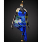 Load image into Gallery viewer, Fate extella fate zero saber cosplay costume Fate Grand Order blue party dress - fortunecosplay
