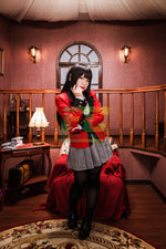 Load image into Gallery viewer, Kakegurui Jabami yumeko Compulsive Gambler Cosplay Costume - fortunecosplay
