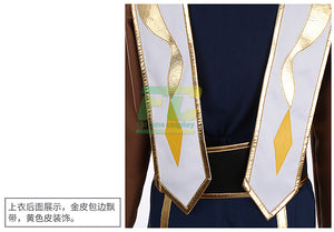 Free Shipping Code Geass R2 Suzaku Kururugi Knight of Zero Cosplay Costume