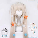 Load image into Gallery viewer, Fate/Grand Orde Cosplay FGO Marie Antoinette Joan of Arc daily white summer dress cosplay wig

