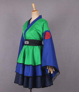 Naruto Shippuden Hatake Kakashi Konoha Ninja Female Lolita Kimono Dress Anime Cosplay Costume - fortunecosplay