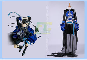 Free Shipping Black Butler Kuroshitsuji Ciel Aniplex Garage Kit full set cosplay costume - fortunecosplay