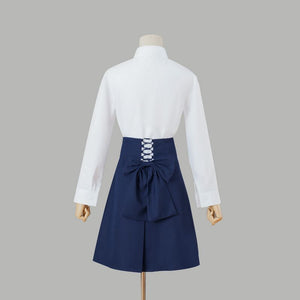 Fate/Stay Night Saber Lily Altria Pendragon Cosplay Costume Full Set Casual Uniform