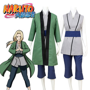 Naruto Tsunade Cosplay Costume Outfit 5th Hokage for Adults Children Custom Made