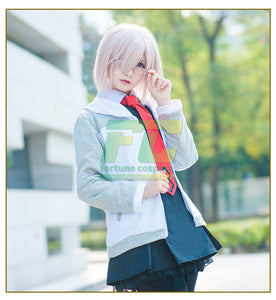 Fate Grand Order First Order Cosplay Mash Kyrielight Shielder Costume - fortunecosplay