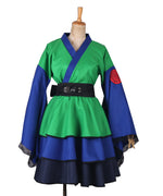 Load image into Gallery viewer, Naruto Shippuden Hatake Kakashi Konoha Ninja Female Lolita Kimono Dress Anime Cosplay Costume - fortunecosplay
