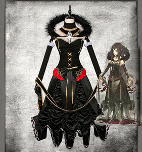 Fate Apocrypha Assassin Queen Figure Semiramis Gothic Dress halloween Cosplay costume - fortunecosplay