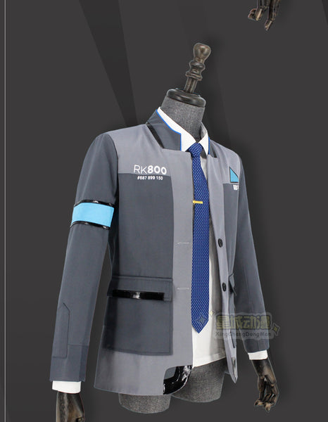 Detroit become human hot sale connor jacket cosplay